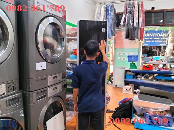Bảo hành tủ giặt hấp sấy LG Styler tại hà nội